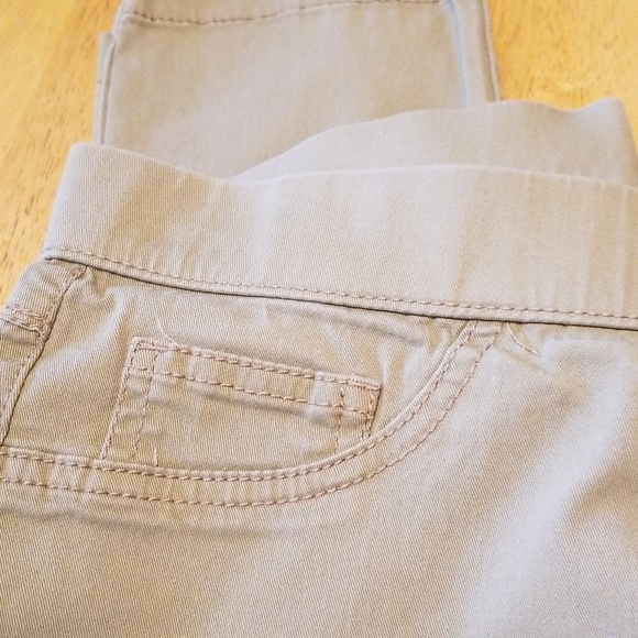 Women's Jeggings - Tan Sculpted Ankle, Stretch - Picture 1 of 8